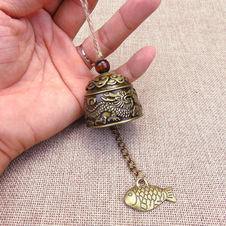 Cross-border Best-selling Bell Dragon Pendant, Yunnan Badoong Wind Chime Decoration, Creative Metal Home Decor_voghion.com