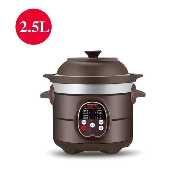 2.5 liters (smart upgrade model for 1-4 people) comes with a free spoon