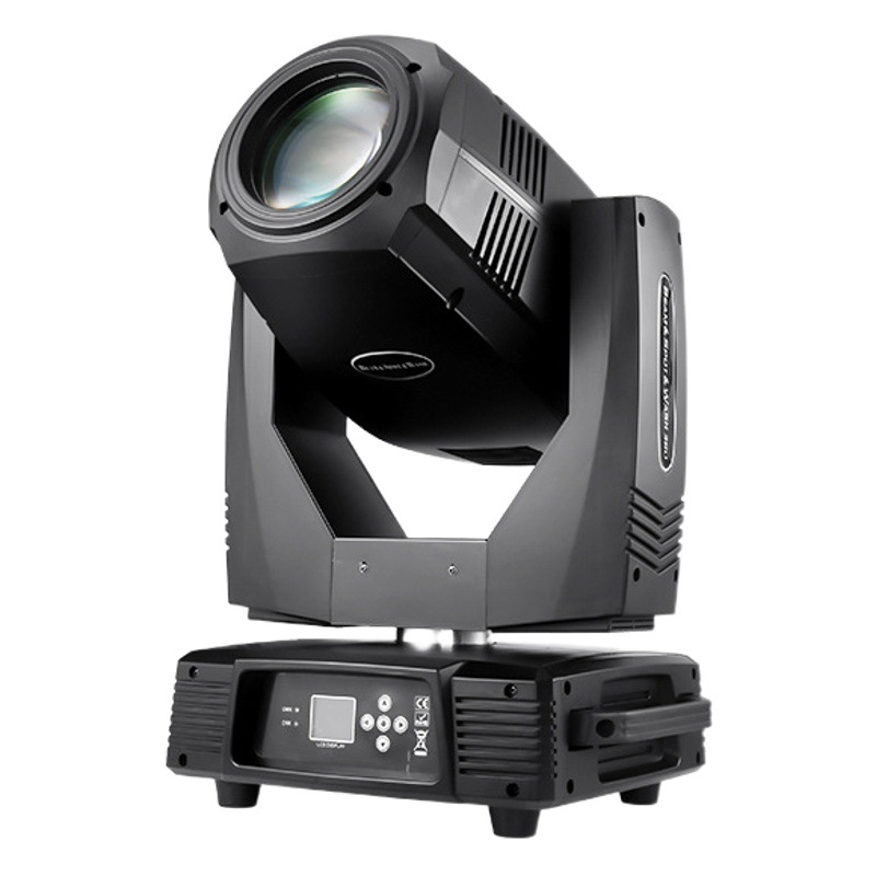Luz de haz tres en uno 350W luz de velocidad de luz computadora de patrón de cabeza móvil 380 barra giratoria luz de la etapa de la boda 260