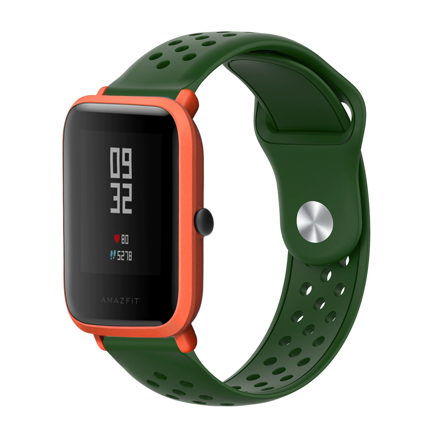 Подходит для Huamei Amazfit Mi Youth BIP A1608 спортивный ремешок 20мм дышащий силиконовый ремешок ремешок