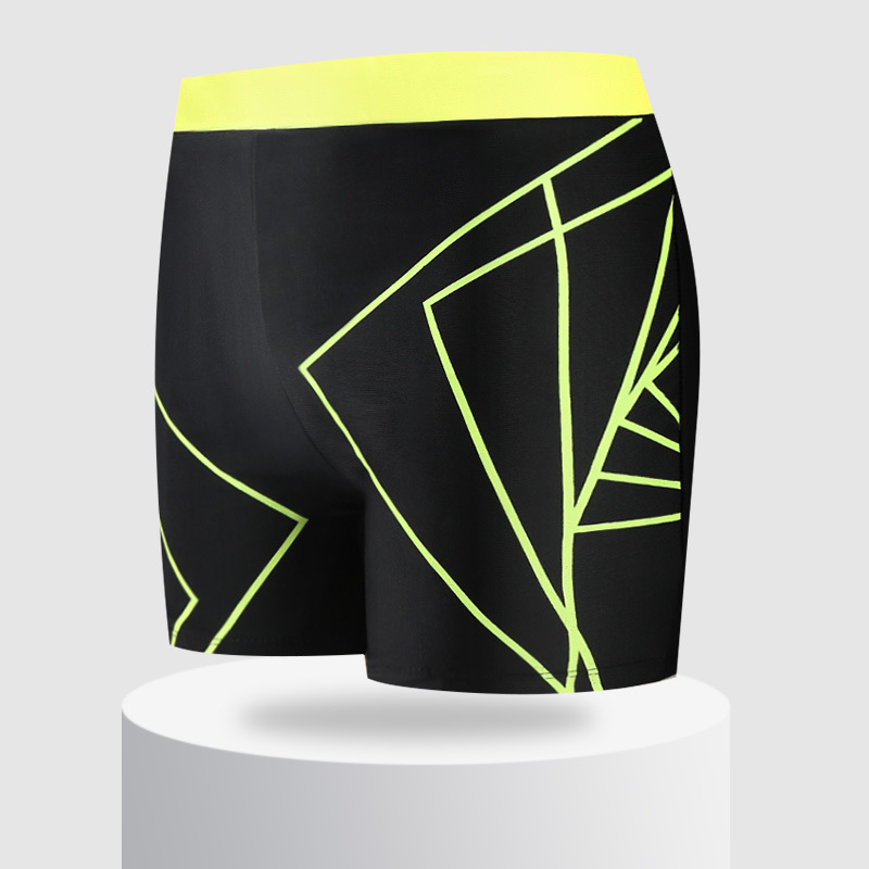 Bañador para hombres anti-vergüenza Adulto Más tamaño moda color a juego poliéster playa pantalones cortos playa vacaciones traje de baño de aguas termales