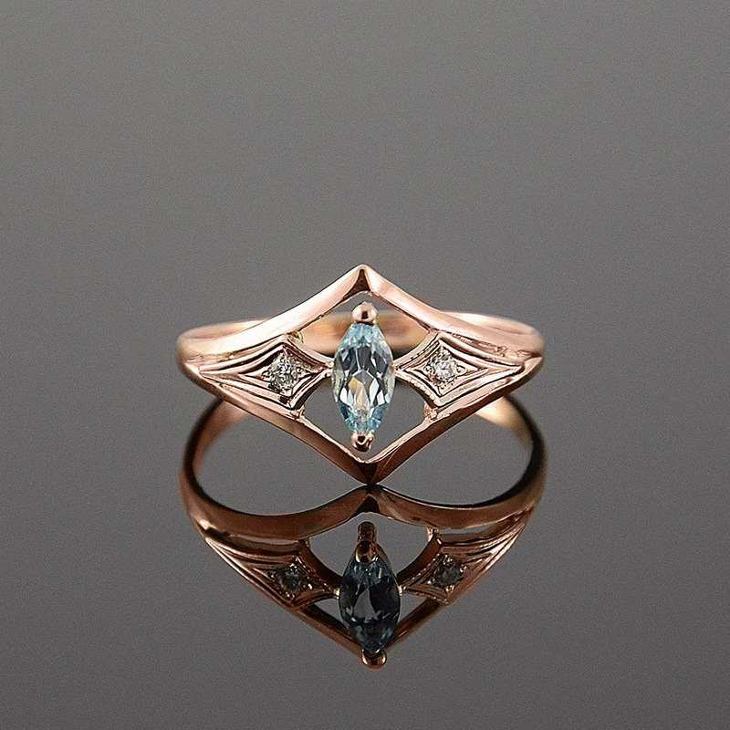 Stone inlay with zircon
