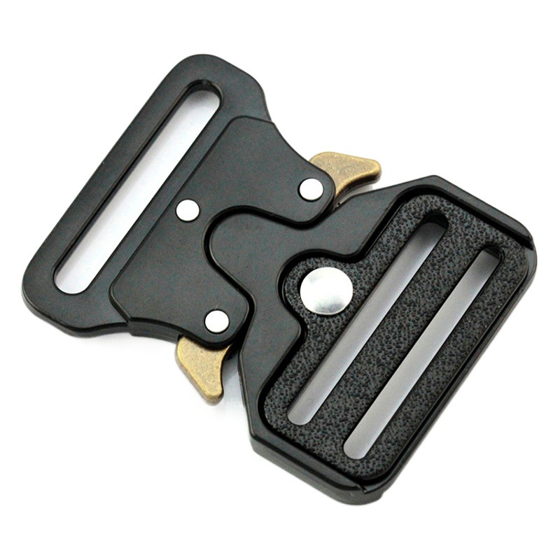 Outdoor Tactical Buckle Metal Buckle Alloy Lock Multifunctional Belt Buckle Luggage Outdoor Mountaineering Bag Safety Buckle