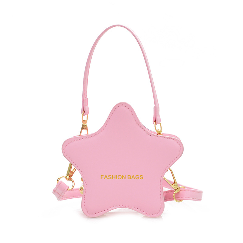 Bolso de estrella coreano para niñas, personalidad encantadora, bolso de hombro simple, bolso de hombro para padres e hijos
