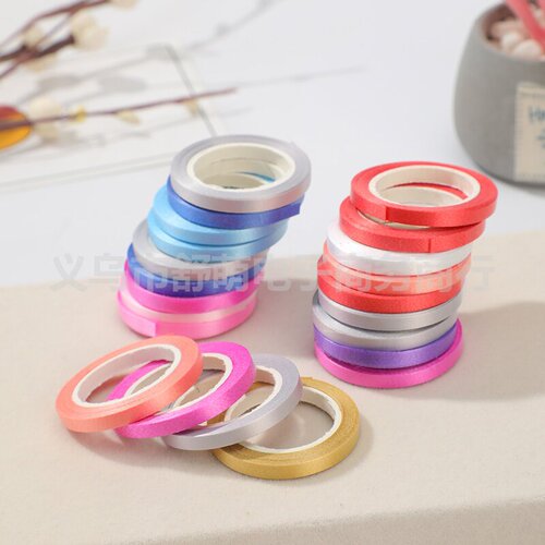Source Factory Color Flag 5m Balloon Ribbon Wedding Decoration Ribbon Balloon Accessories Banner Party Supplies Ribbon Balloon