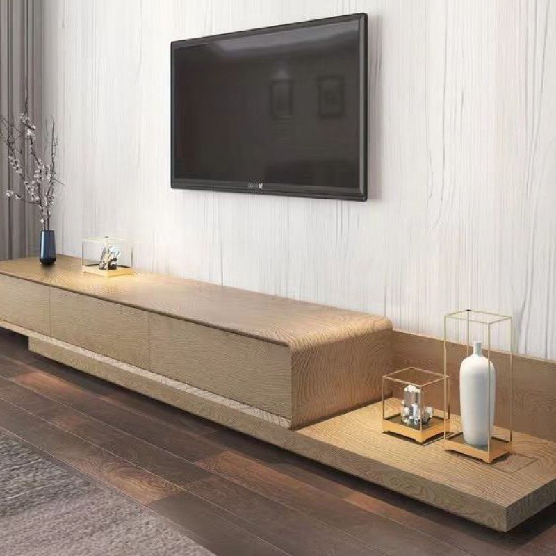 北欧フロアテレビキャビネットコーヒーテーブル組み合わせブラック格納式テレビキャビネットフロアモダンシンプルな小さなアパートフロアキャビネット|undefined