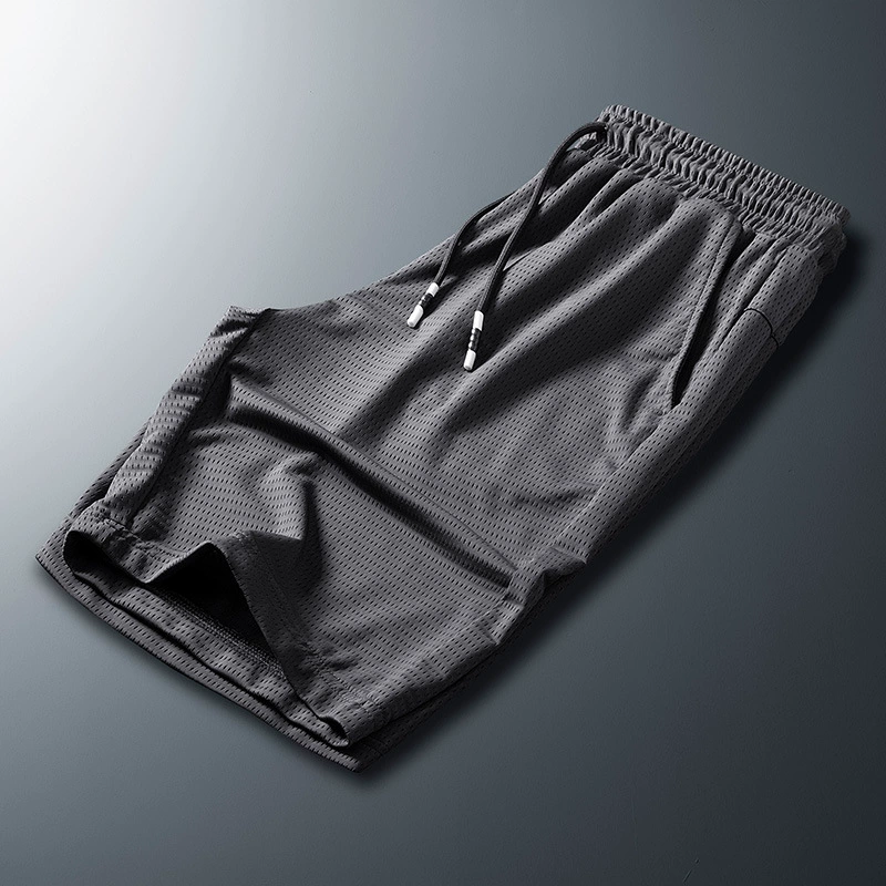 Мужские спортивные шорты с быстрой сушкой, oversized летом, дышащие, размеры M–4XL