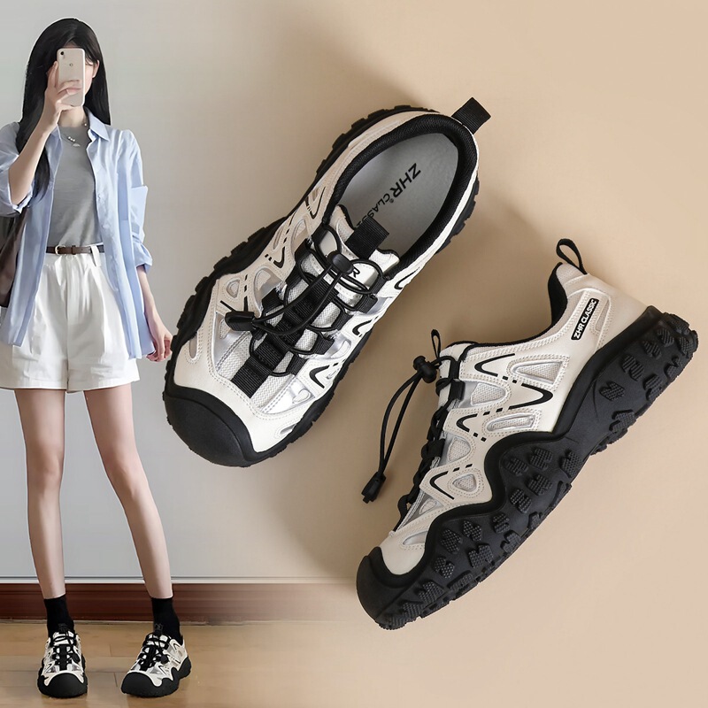 ZHR is ugly adorable torre shoes women 2024 new summer breathable outdoor sandals hiking hiking shoes sneaker
