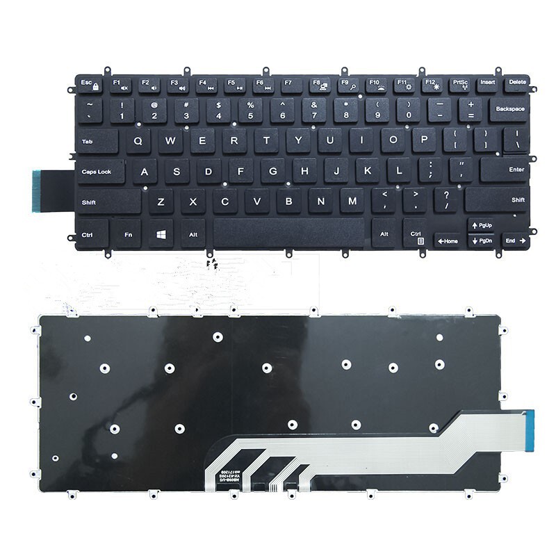 For DELL 5378 7472 P69G 7572 P58F 13-7360 3379 3490 Keyboard
