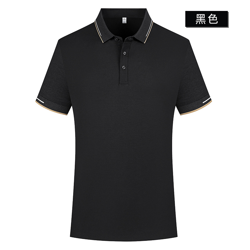 Modal Solona 5A Camisa POLO sin costura antibacteriana Ropa de trabajo personalizada con impresión de LOGO Ropa de trabajo de manga corta personalizada