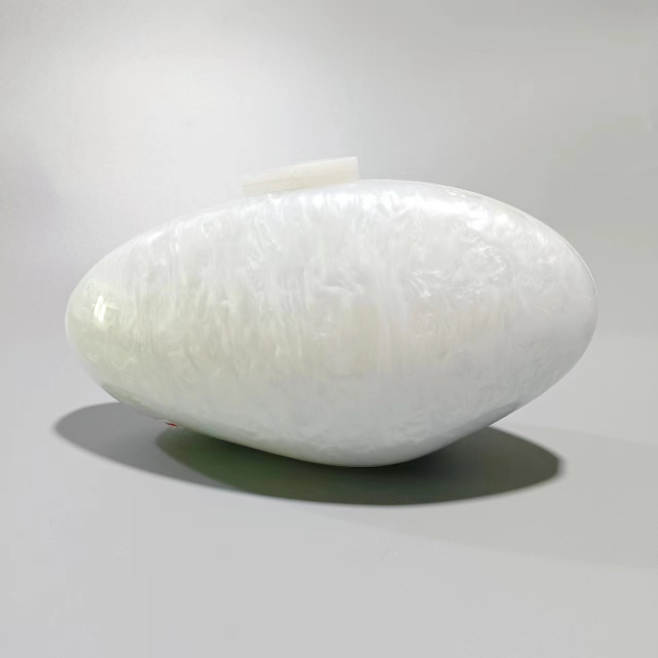 Holiday, Party Occasion Arylic Solid Color Oval Clutches