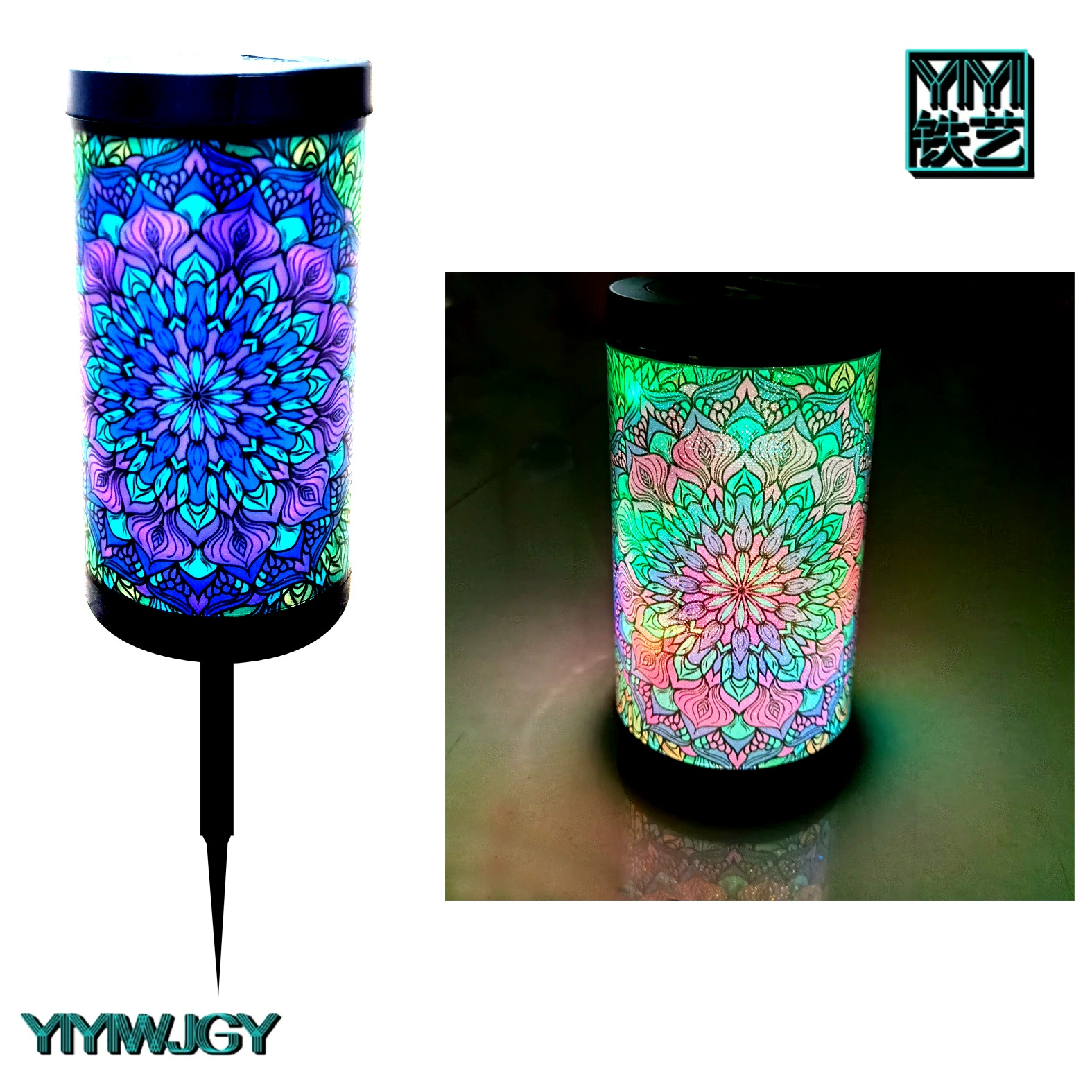 Travel garden lights solar-powered, table lamp for gazebo, (Cross-border trading)