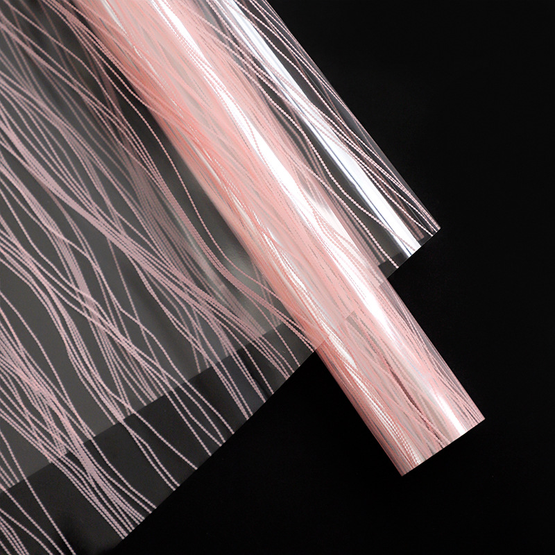 Qisepian celofán cristal Lafite net ramo de flores papel de embalaje papel de flores hecho a mano bricolaje floristería