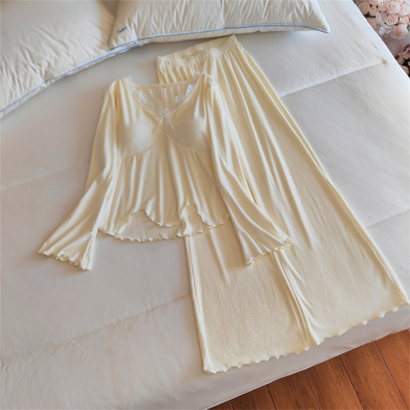 8648#(가슴 패드 포함) 슈트 커스터드 아일랜드 벨벳