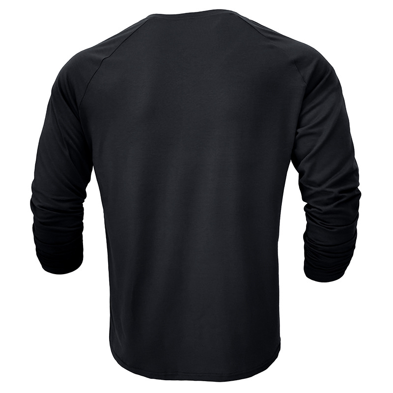autumn and winter men's long-sleeved T-shirts, men's bottoming shirts, men's t-shirt clothing processing_voghion.com