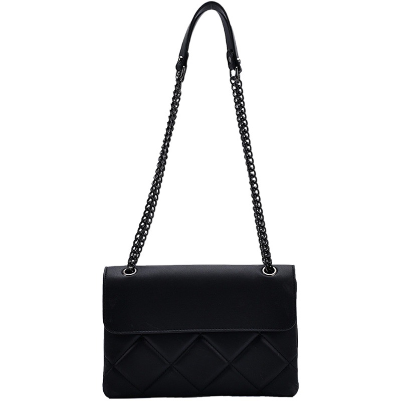 Nuevo rombo cadena pequeña bolsa para las mujeres 2024 Internet celebridad nueva moda estilo coreano todo partido hombro crossbody moda pequeña bolsa cuadrada