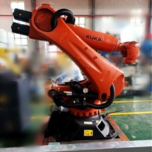 二手KUKA库卡六轴机器人负载90KG 臂展2.7m搬运码垛工业机械手臂