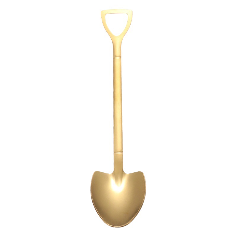 Cuchara de pala de sandía de acero inoxidable cuchara de pala creativa cuchara de postre cuchara de helado cuchara de pastel taza cuchara de mezcla regalo de mano