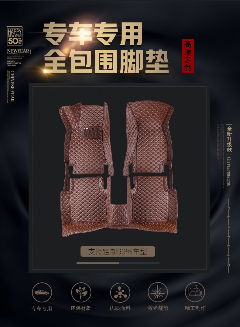 Suitable for Volkswagen Magotan Lavida Sagitar Passat Tiguan L Lingdu car full surround special car foot mat