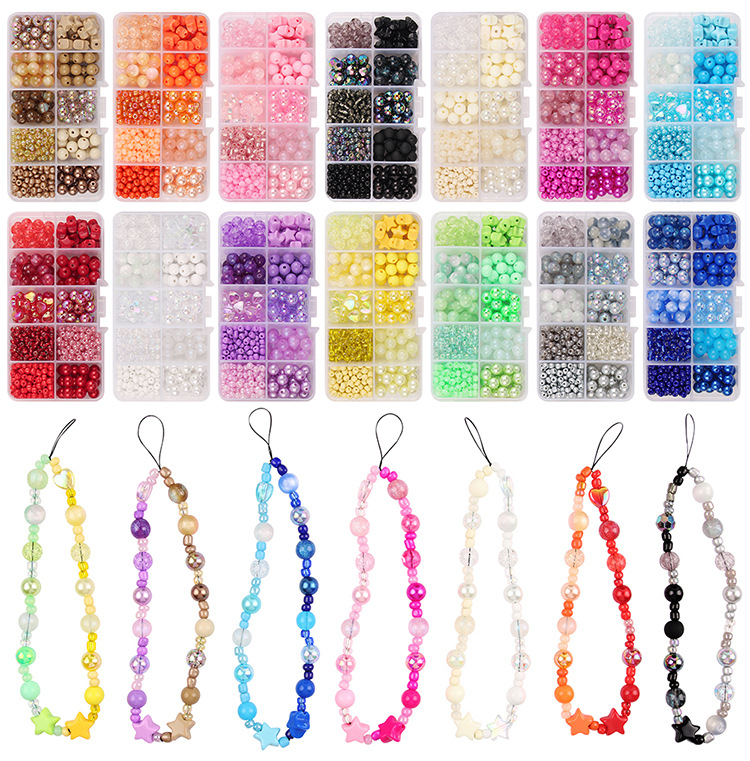 1 Caja Arílico Color Sólido Rosario display picture 4