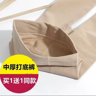 春秋中厚丝袜女连裤袜加绒加厚打底裤防勾丝肉色大码踩脚秋冬丝袜