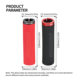 Mountain Bike Handle Cover Ultra Light Aluminum Alloy Locking Handle Non-Slip Shock Absorbing Sponge Handle Bicycle Accessories