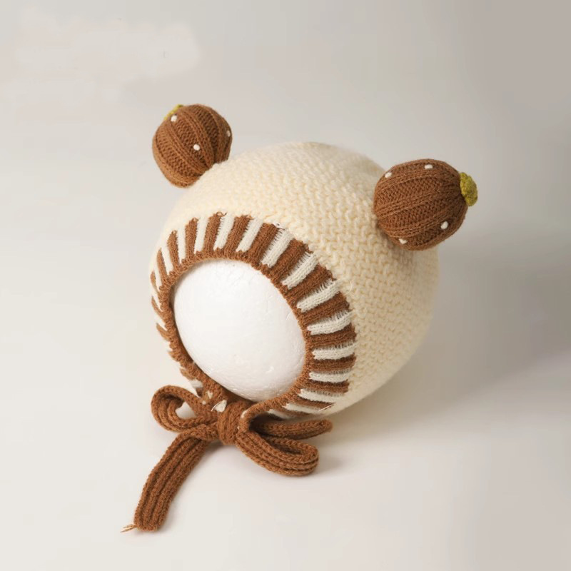 Sombreros para bebés otoño y invierno recién nacidos sombreros cálidos para hombres y mujeres sombreros de tejido para niños sombreros de lana