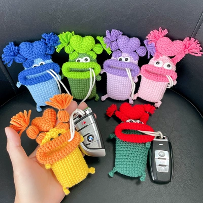 mouth key case cute cartoon — Car key bag