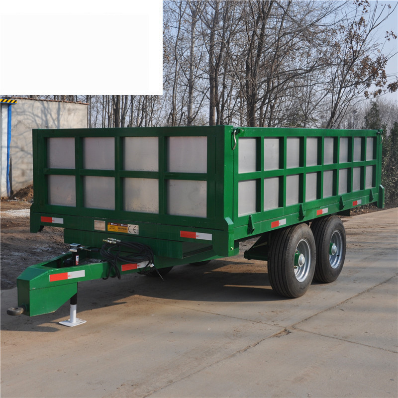 5吨自卸拖车 农用自卸拖车 四轮农用挂车 运输工具车 农用拖挂车