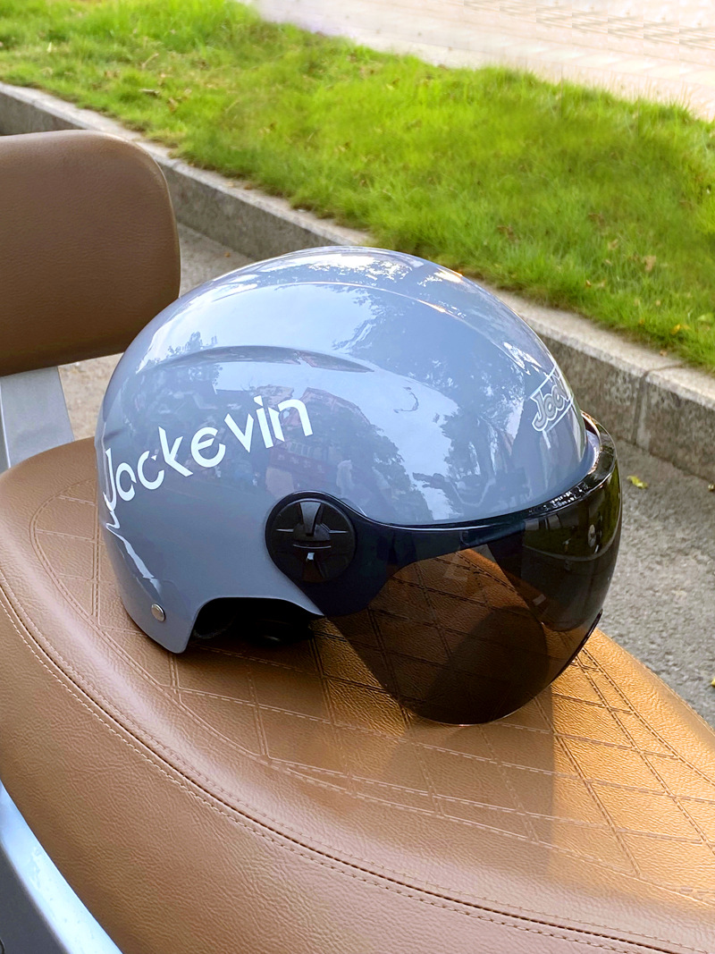Electric Vehicle Summer Sunscreen Half Helmet - Universal