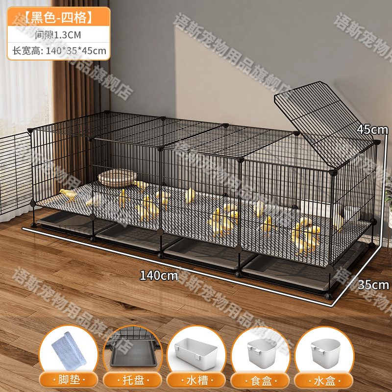 140*35*45는 병아리 40마리를 키울 수 있습니다. 원스톱 구성: 여물통 + 식수 상자 + 트레이 + 발 패드☆☆