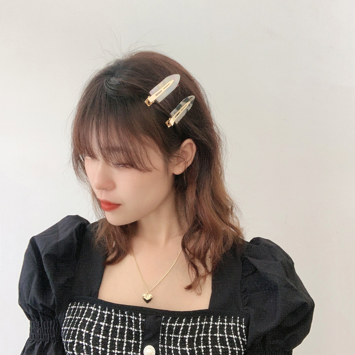 Simple New Geometric Hair Clip display picture 2