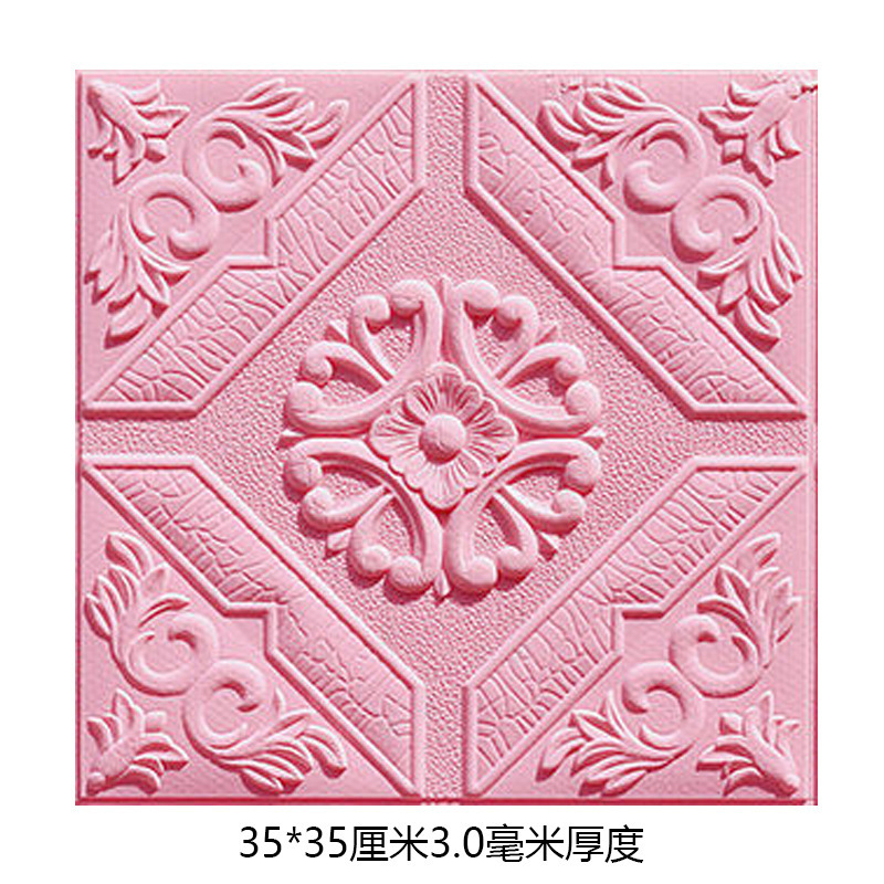 壁貼り3d立体質感自己粘着泡壁紙35*35 cm/70*70 cm対外貿易人気多色|undefined