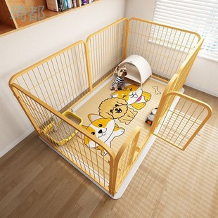 Household je8 Isolation Small Dog Dog Teddy Door Dog Cage Free Combination Pet Fence Indoor Special