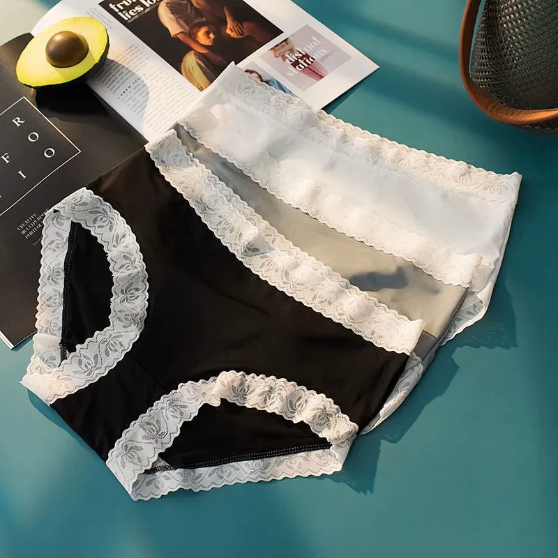 Underwear, silk cotton comfortable breathable trousers for elementary school students, mid rise, Korean style