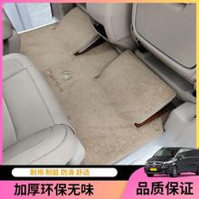 奔驰V260专用汽车脚垫 威霆V260L七座商务车改装二三排地毯后箱垫