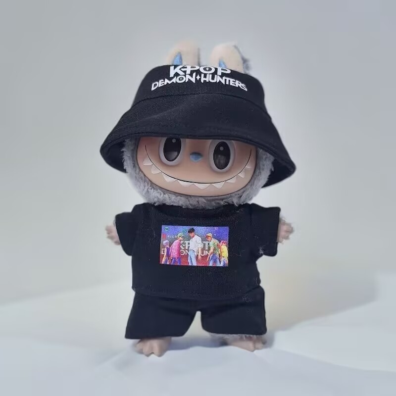 Dropshipping 代发仅衣服】挂件LABUBU公仔娃衣一二代盲盒拉布布|undefined