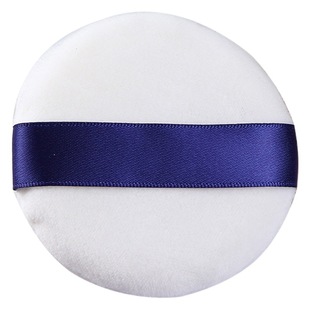 Crystal super soft powder puff wholesale skin-friendly short velvet Dry Powder Puff powder special non-eating powder round makeup honey powder puff