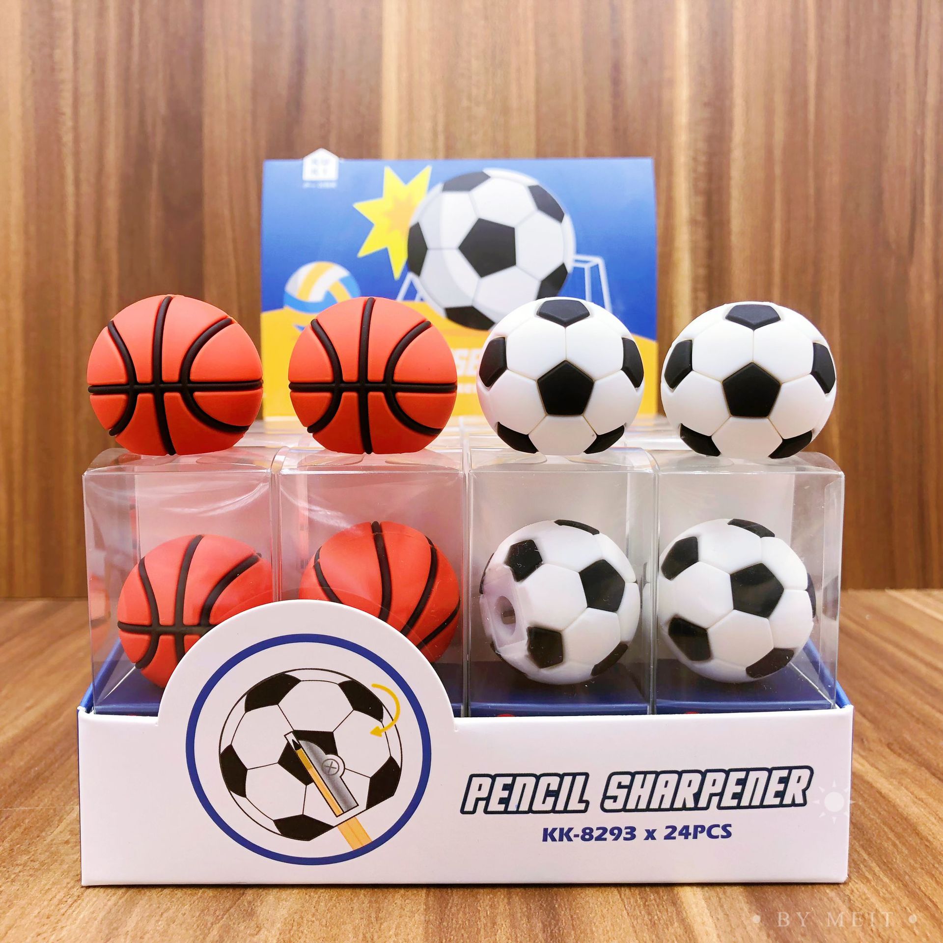 卡通硅胶卷笔刀  可奇萌宠动物硅胶立体铅笔刨  24个一盒