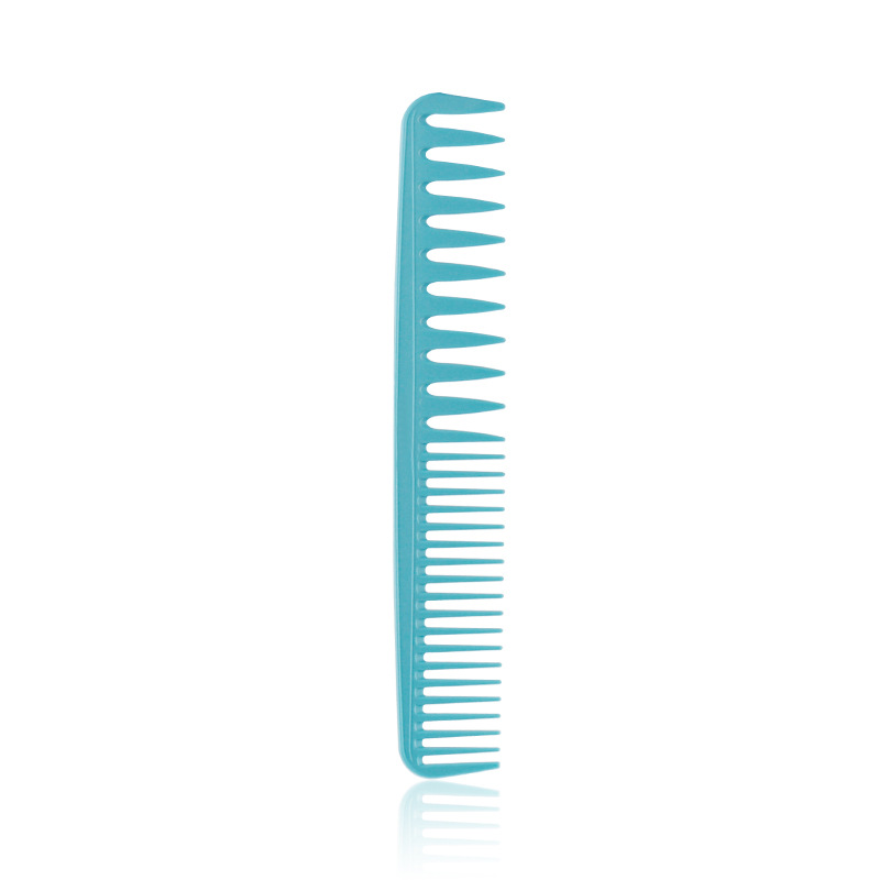 LUOTTSColor Hairdressing Cutting Comb Plastic Double-tooth Styling Combing Hairdressing Hair Smoothing Comb