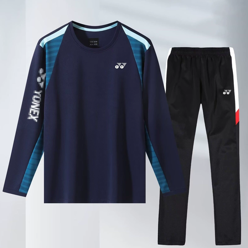 Костюм для бадминтона YY мужские и женские брюки с длинными рукавами