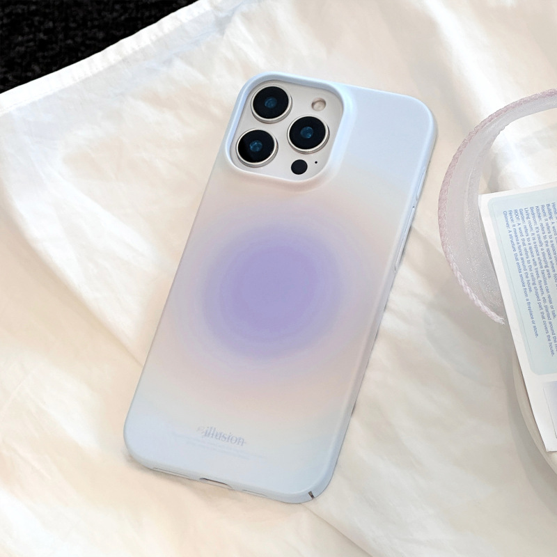 フィルムシェル iPhone16 携帯電話ケース Apple対応 15promax グラデーション マット 14 シンプル 13 日韓風 17|undefined
