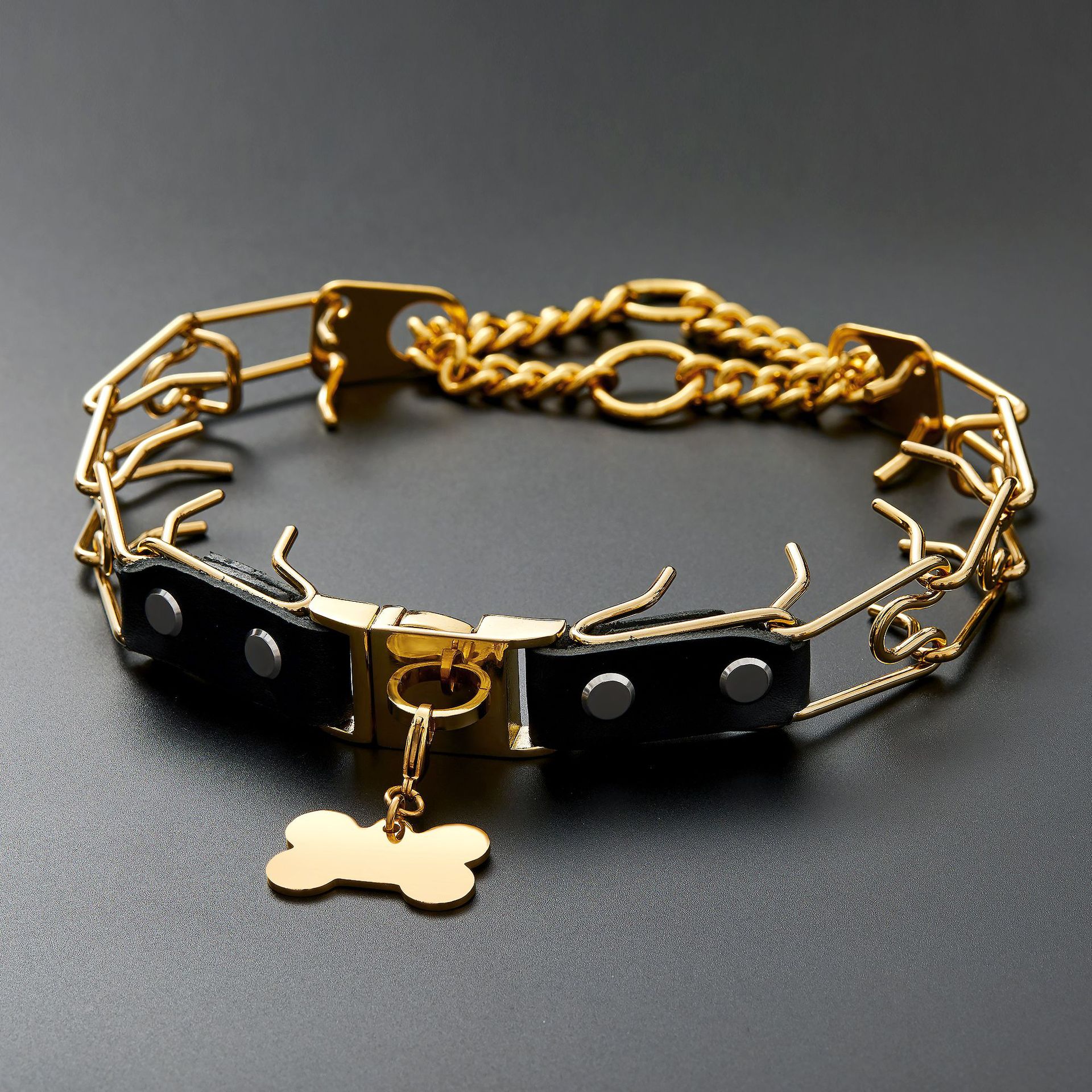 Title 10, Stainless Steel Pet Stimulation Collar Supplies...