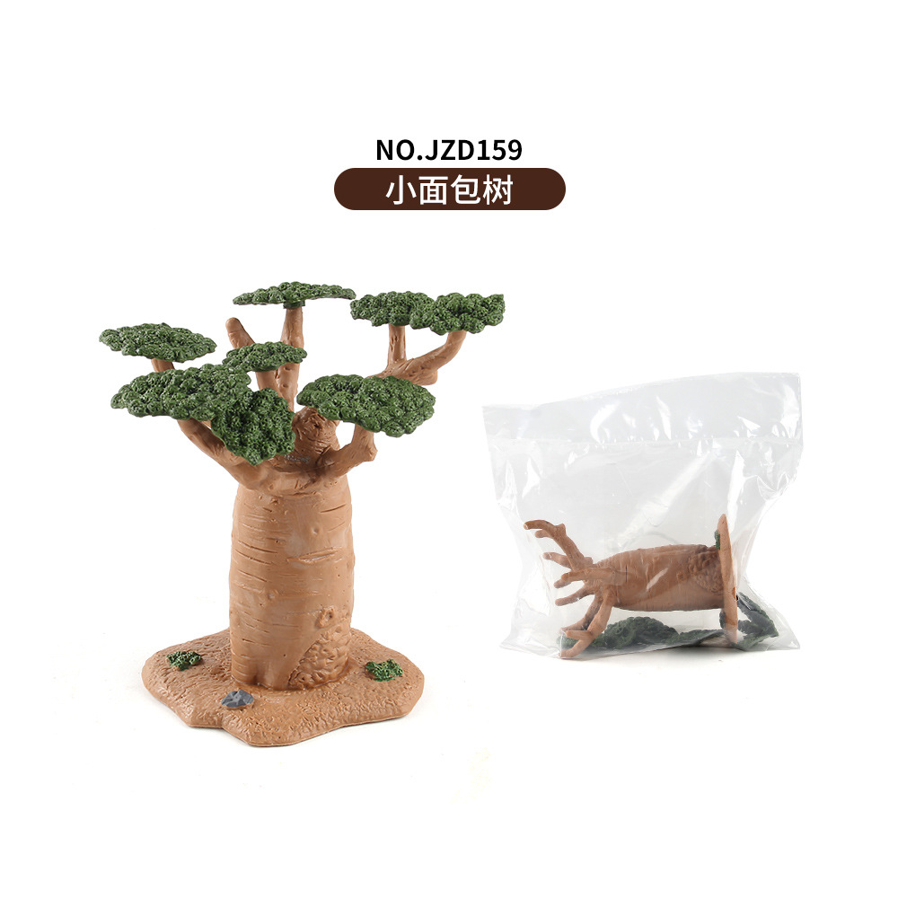 Exportación transfronteriza de plantas escenario plataforma modelo de base simulación original de paja de hombre cactus modelo de casa decoración