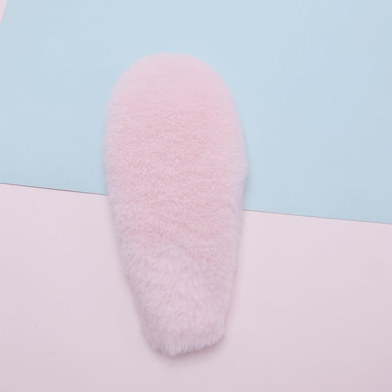 Nueva doble cara Orejas de conejo de felpa DIY headwear accesorios diadema sombrero flor material de embalaje decoración orejas grandes