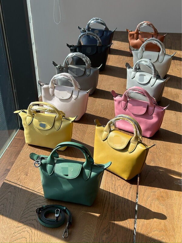 [High Quality] Longjia Calfskin Dumpling Bag Handbag Crossbody Shoulder Bag Mini Cowhide Bag Purchasing Agency