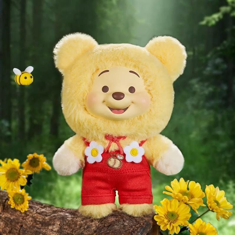 新品TOPTOY小熊维尼盲盒噗噗糖果系列盲盒女孩周边潮玩手办挂件|undefined