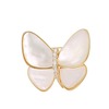 Organic zirconium, elegant protective underware lapel pin, pin, brooch, light luxury style