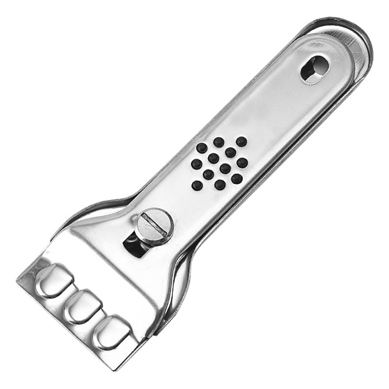 Pala de limpieza multifuncional pala de Limpieza de humos de acero inoxidable pala de limpieza de aceite de azulejos de cocina en stock pala de hielo