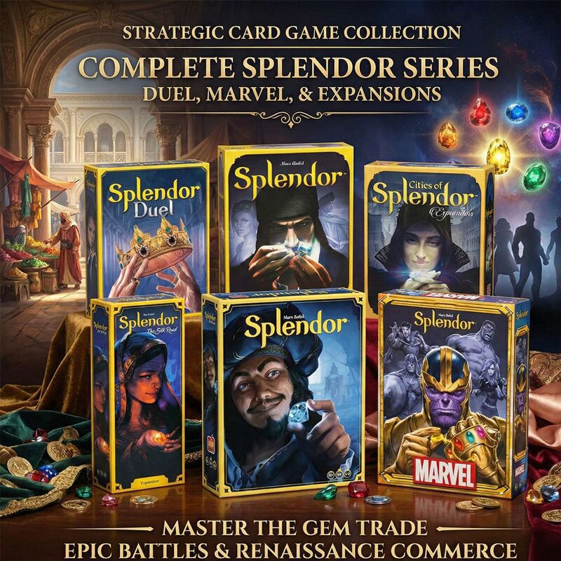 English Version of the Board Game Gem Merchants Splendor Board Game Casual Party Card Game Expansion
